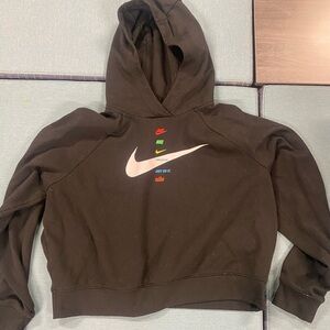 Nike Black Crew Neck Sweater Classic Design